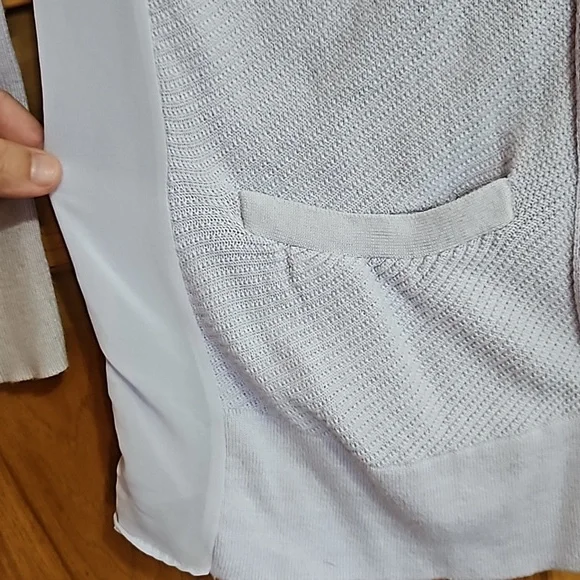 Vera Wang Lightweight Purple Cardigan. Woman's Sz: XS - Picture 4 of 8